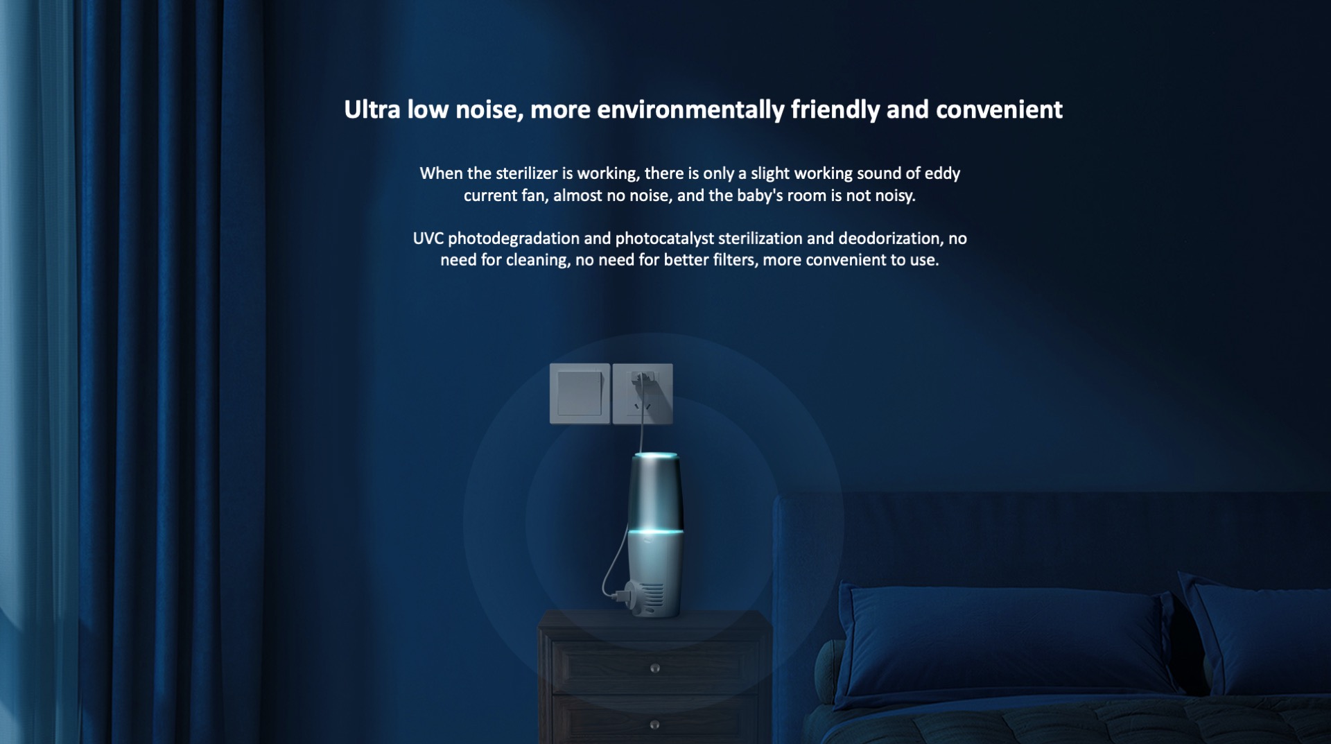 H04U air Purifier, Portable Indoor air Cleaner