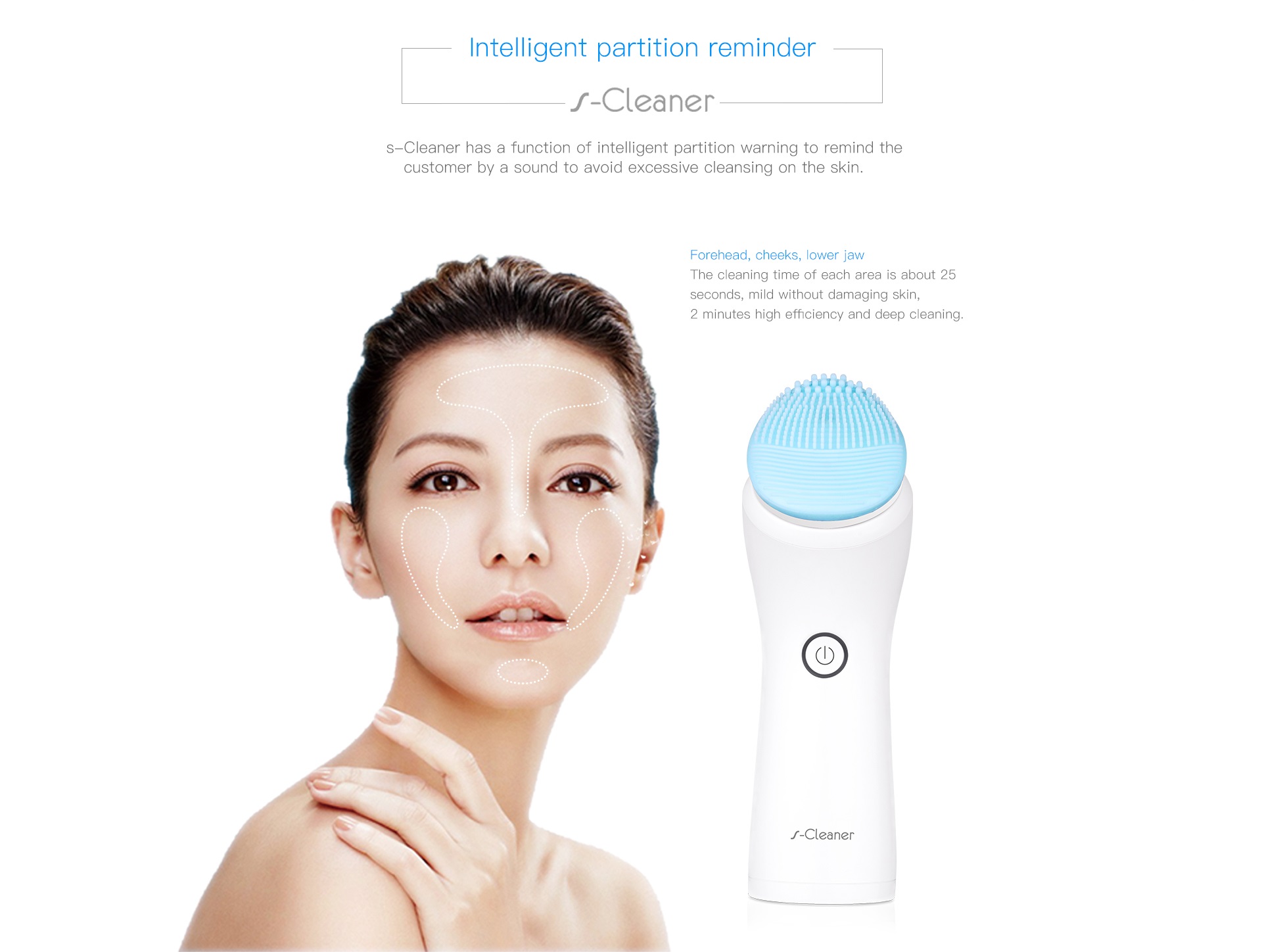 nanoTime Beauty s-Cleaner sonic skin cleansing